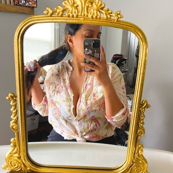 Floral fairy cottage top - Picture 1 of 5